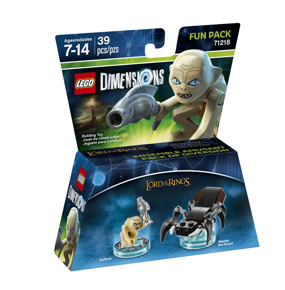 WB Lord Of The Rings Gollum Fun Pack - LEGO Dimensions | Fantasy Toy Figure 21cm - view 2