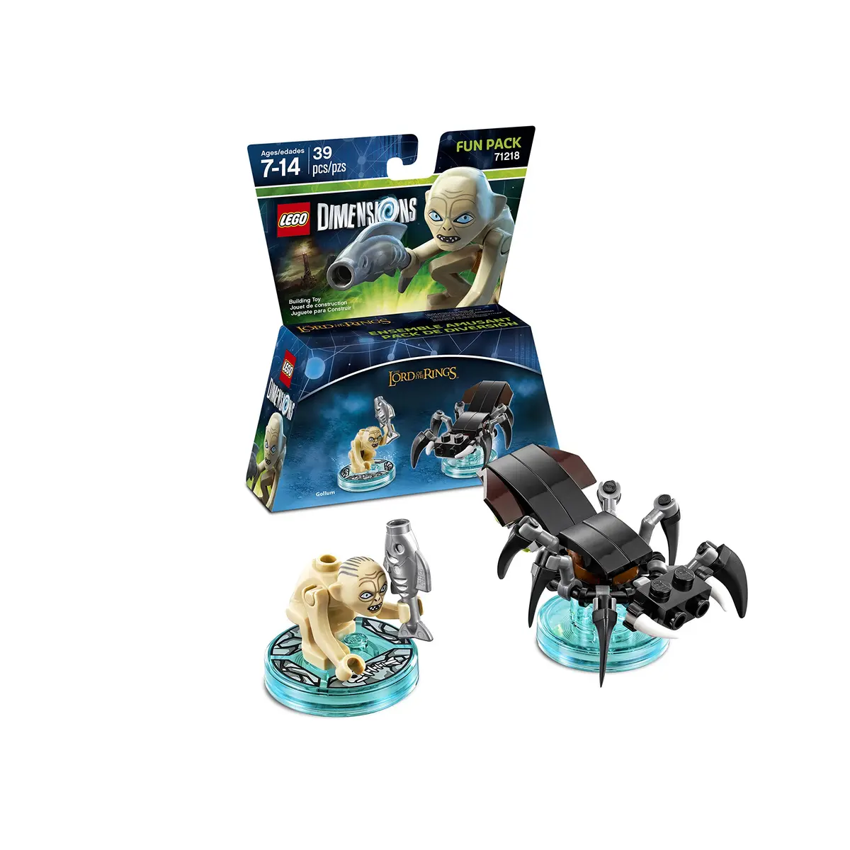 WB Lord Of The Rings Gollum Fun Pack - LEGO Dimensions | Fantasy Toy Figure 21cm - view 4