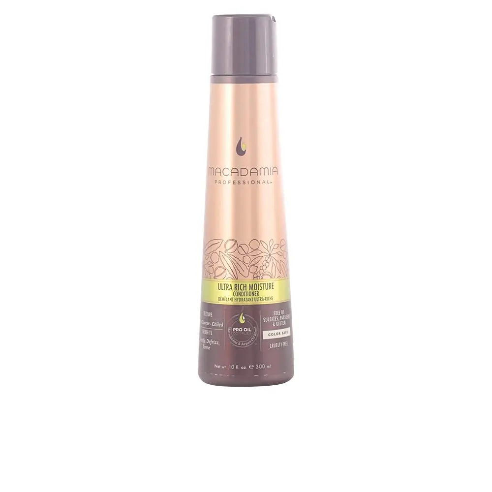 Macadamia Professional Deep Hydrating Conditioner 10 fl oz | Supports Coarse & Curly Hair, Sulfate & Paraben Free - main product image