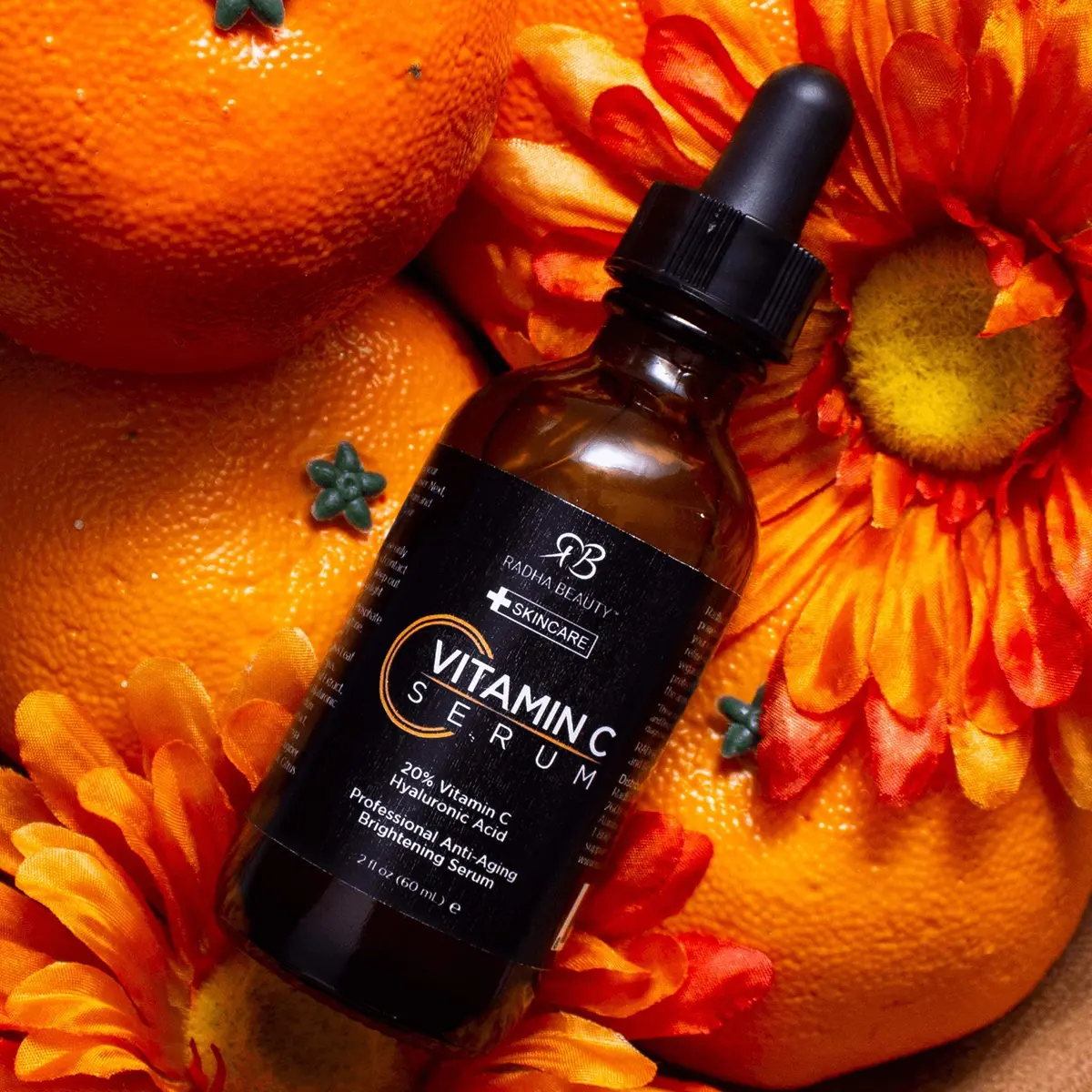 Radha Beauty Vitamin C Serum 2oz | Brightening & Anti-Aging for All Skin Types - view 4