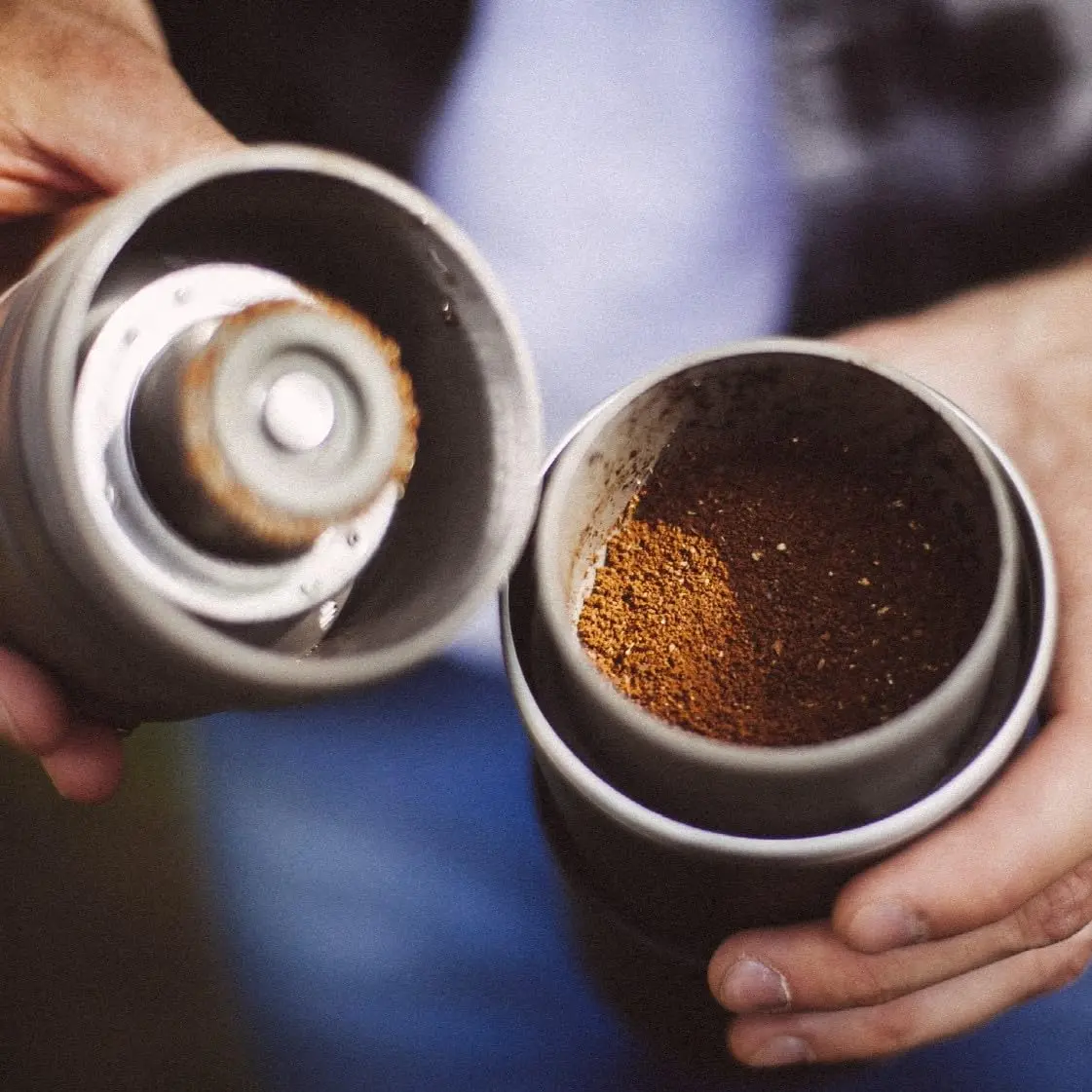 Cafflano Klassic All-in-1 Pour Over Coffee Maker with Grinder & Tumbler | 450ml Capacity - view 4