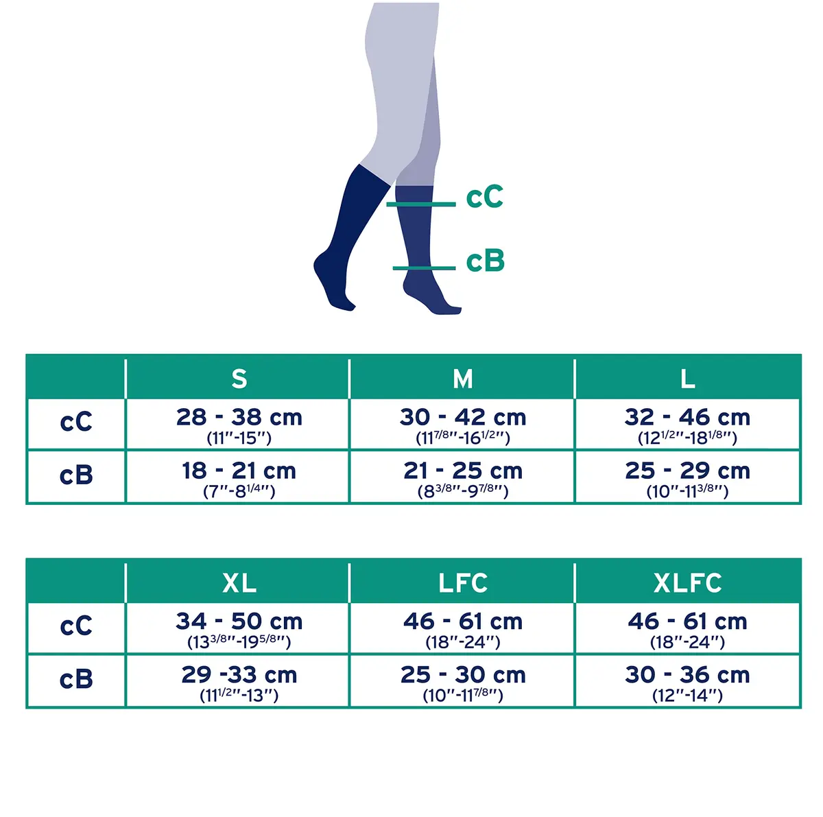 JOBST Activewear 20-30 mmHg Knee High Compression Socks Small | Support for Active Lifestyle - view 7