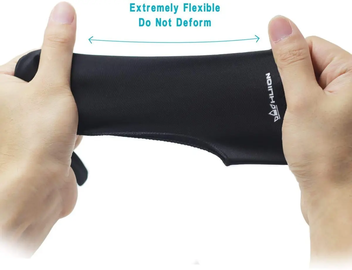 HUION Artist Drawing Glove Cura CR-01 Black | Reduces Friction for Graphics Tablets - view 4