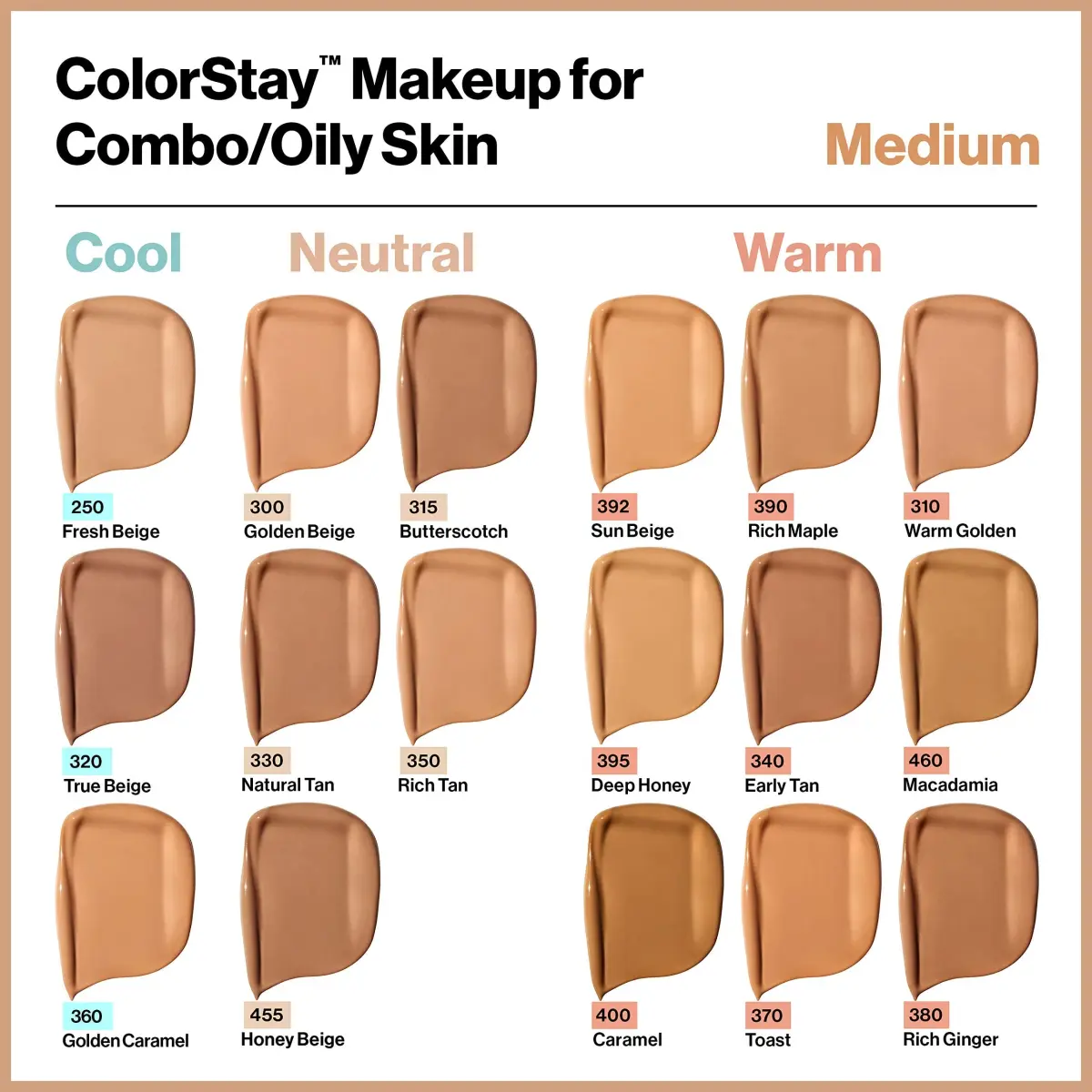 Revlon Colorstay Foundation for Combination/Oily Skin, Toast, 29.57ml (1 Fl Oz) | Flawless, 16-Hour Wear - view 2