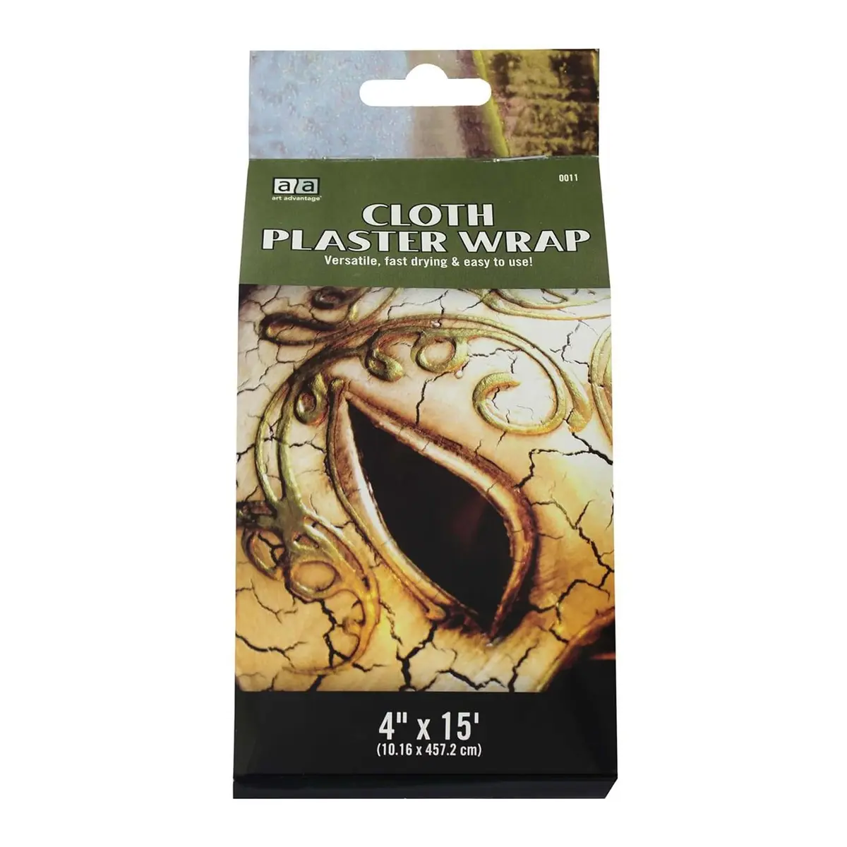 Art Advantage Cloth Plaster Wrap 4x180 | Fast Drying, Easy to Use, Versatile Sculpture Material - main product image