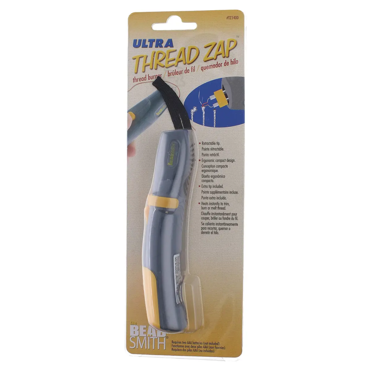 The Beadsmith Ultra Thread Zap Retractable Tip - 1 Each | Precision Beading Tool for Jewelry & Crafts - view 7