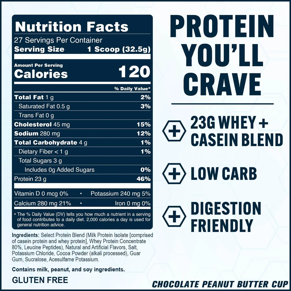 PEScience Select Protein Powder, Chocolate Peanut Butter Cup | High-Protein, Low-Calorie, Gluten-Free - view 5