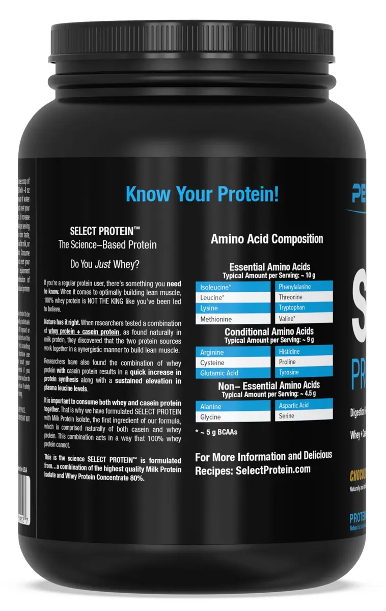 PEScience Select Protein Powder, Chocolate Peanut Butter Cup | High-Protein, Low-Calorie, Gluten-Free - view 8