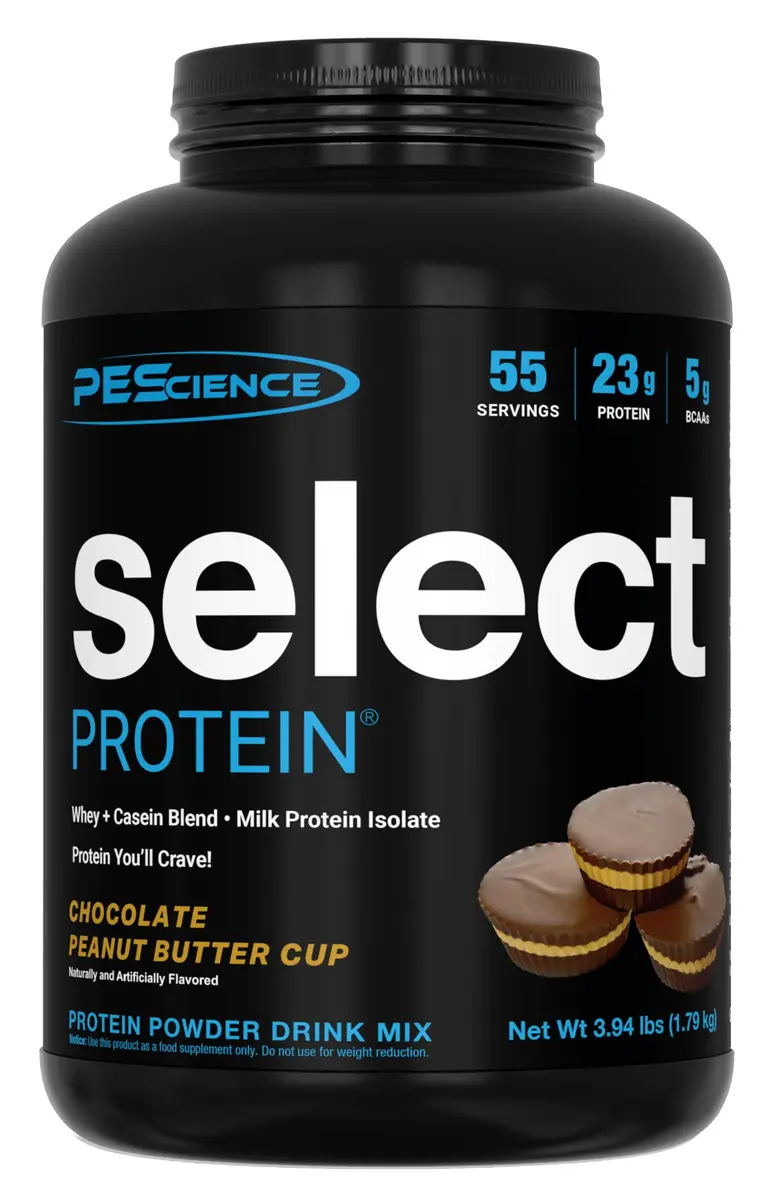 PEScience Select Protein Powder, Chocolate Peanut Butter Cup | 55 Servings, Gluten-Free & Keto - main product image