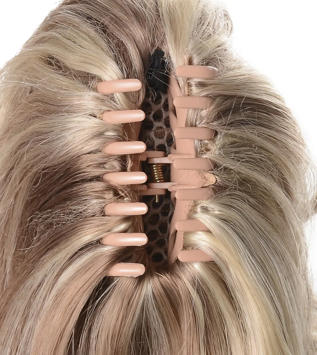 Onedor Synthetic Curly Ponytail Hair Extension 15" | Reversible Style with Clips (99T-Wine Red) - view 7