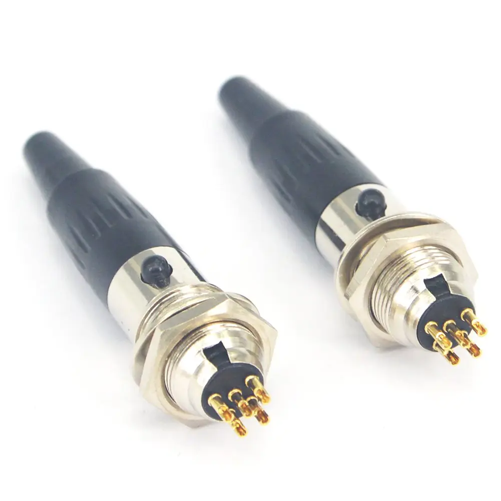 onelinkmore Mini XLR 5 Pin TA5F Female + TA5M Male Connector Set | Solder Type Mic Audio Adapter - view 4