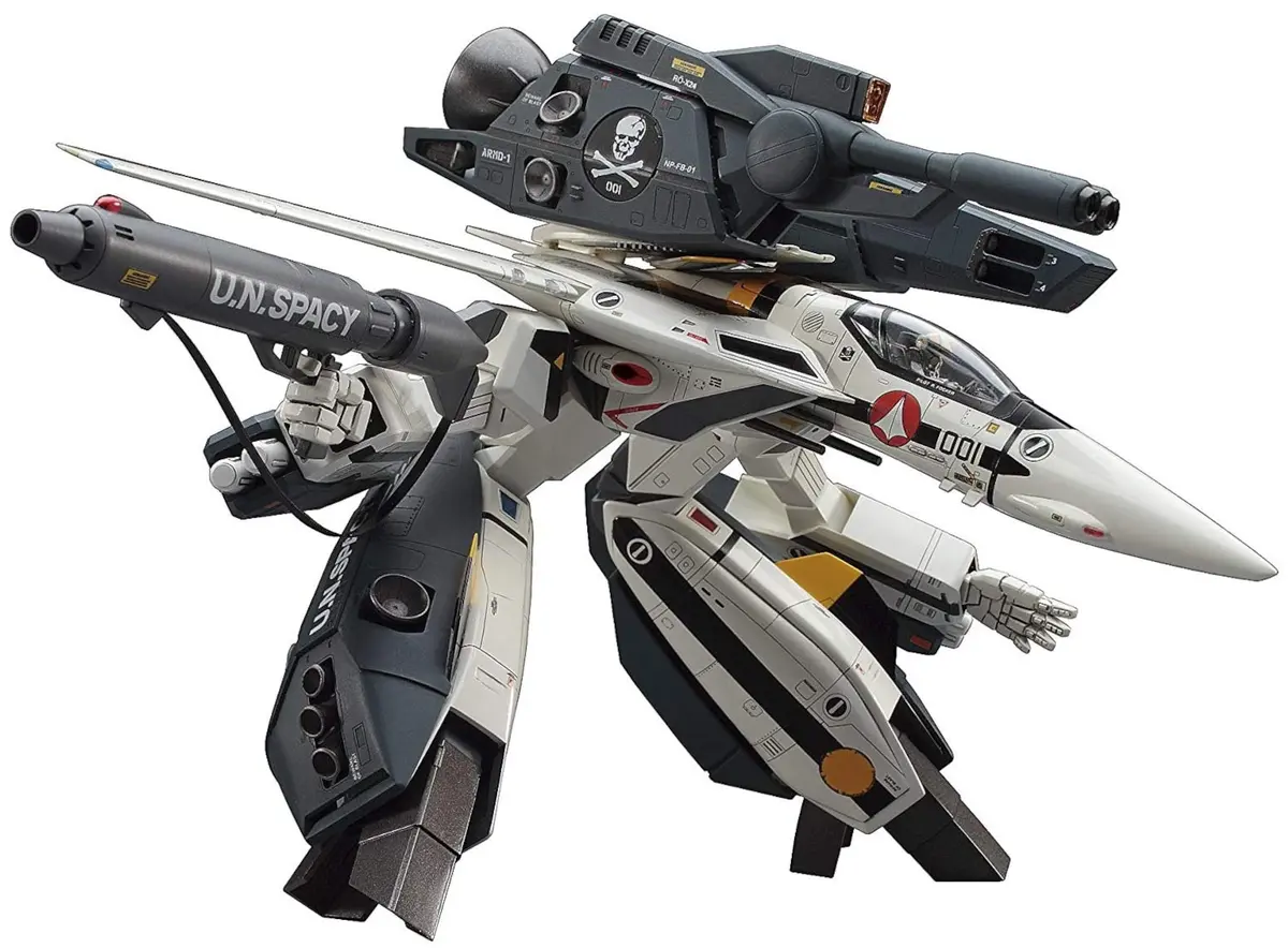 Hasegawa 1/72 Macross Series No.26 VF-1S / A Strike/Super Valkyrie Model Kit | Highly Detailed & Poseable - main product image