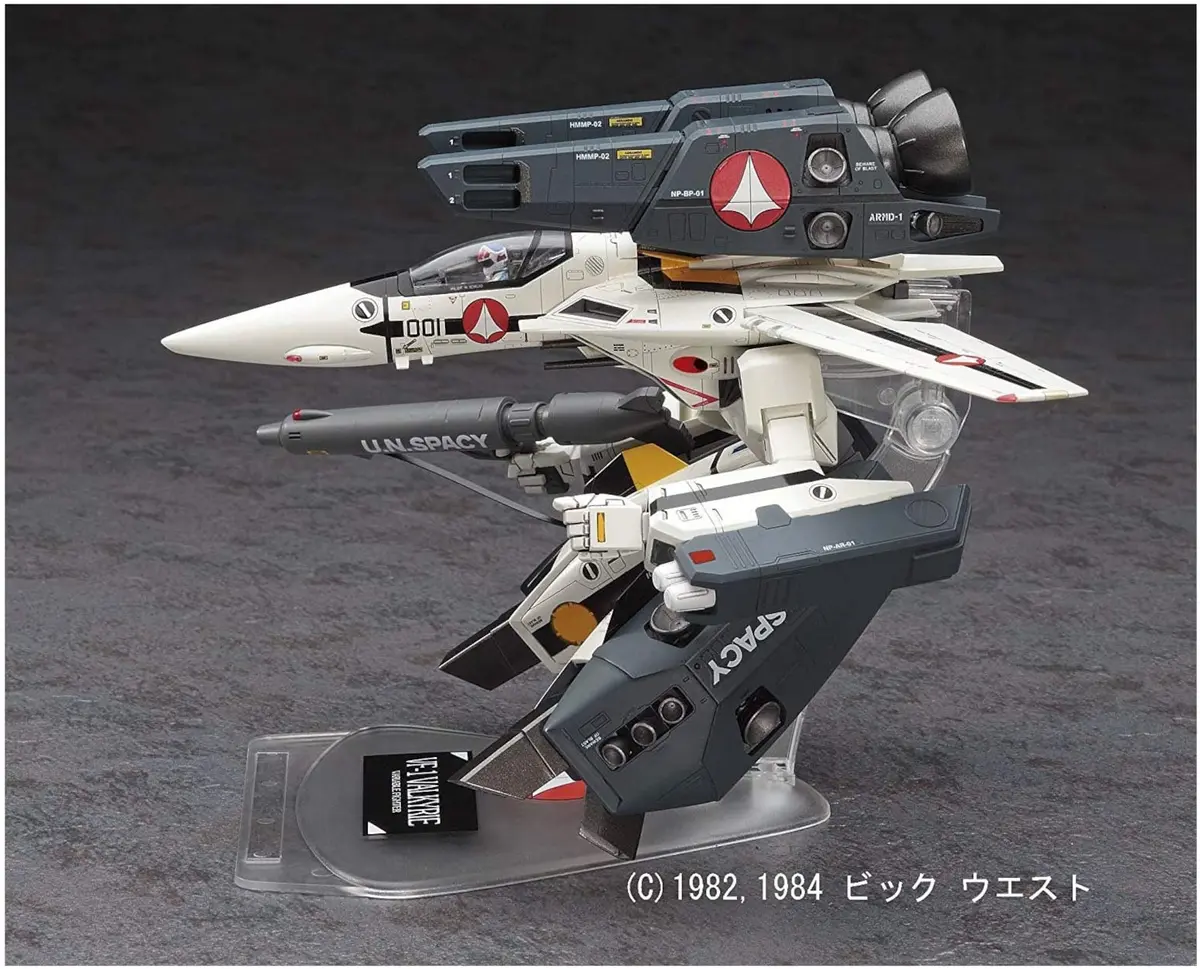 Hasegawa 1/72 Macross Series No.26 VF-1S / A Strike/Super Valkyrie Model Kit | Highly Detailed & Poseable - view 5