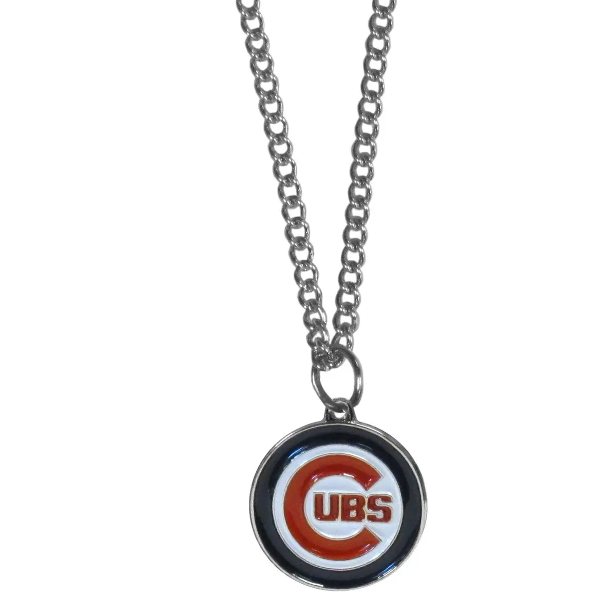 Siskiyou Sports MLB Chicago Cubs Women's Chain Necklace 20" | Enameled Pendant for Game Day & Daily Wear - main product image