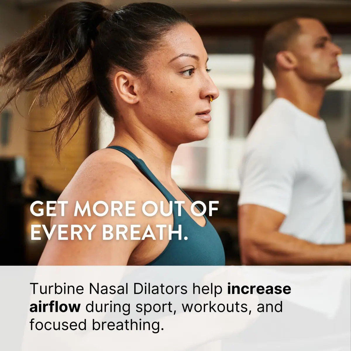 Rhinomed Turbine Sport Nasal Dilators, Small 3 Pack | 38% More Airflow for Athletes - view 3