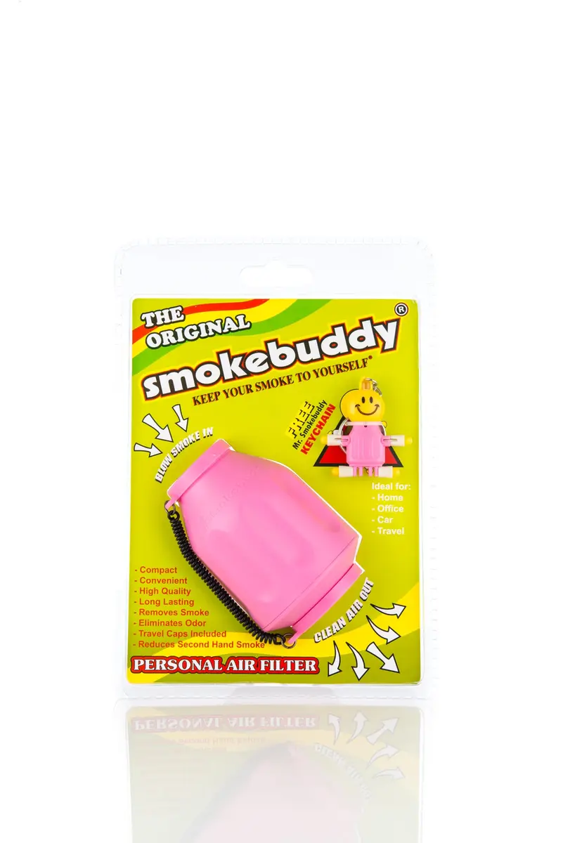 smokebuddy Pink Personal Air Filter | Odorless Smoke Exhalation Support (70-120 chars) - main product image