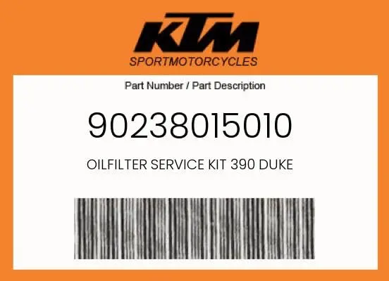 KTM Oil Filter Service Kit 2014-2021 RC 390 Duke | OEM Quality, Complete Kit, USA Import (70-120 chars) - view 3
