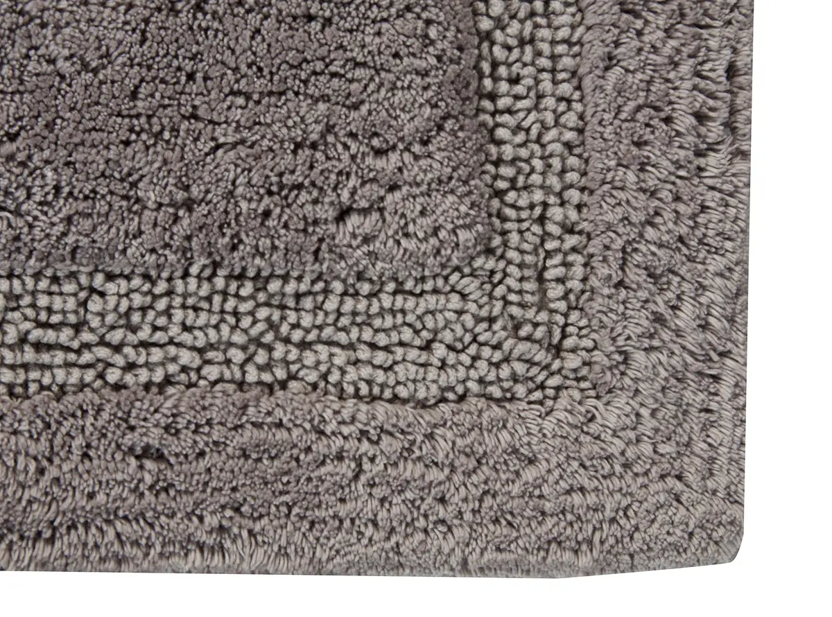 Saffron Fabs Bath Rug 50x30 Inch | 100% Cotton, Heavy 190 GSF, Non-Skid Backing - view 3