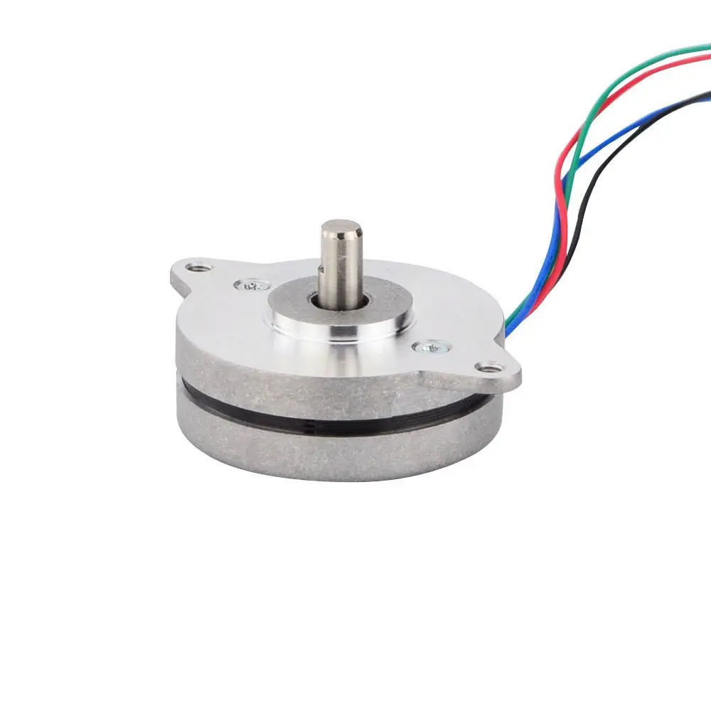 STEPPERONLINE 0.9° Thin Nema 14 Stepper Motor Bipolar 0.5A 5Ncm Φ36x12.5mm | 400 Steps/Rev - view 3