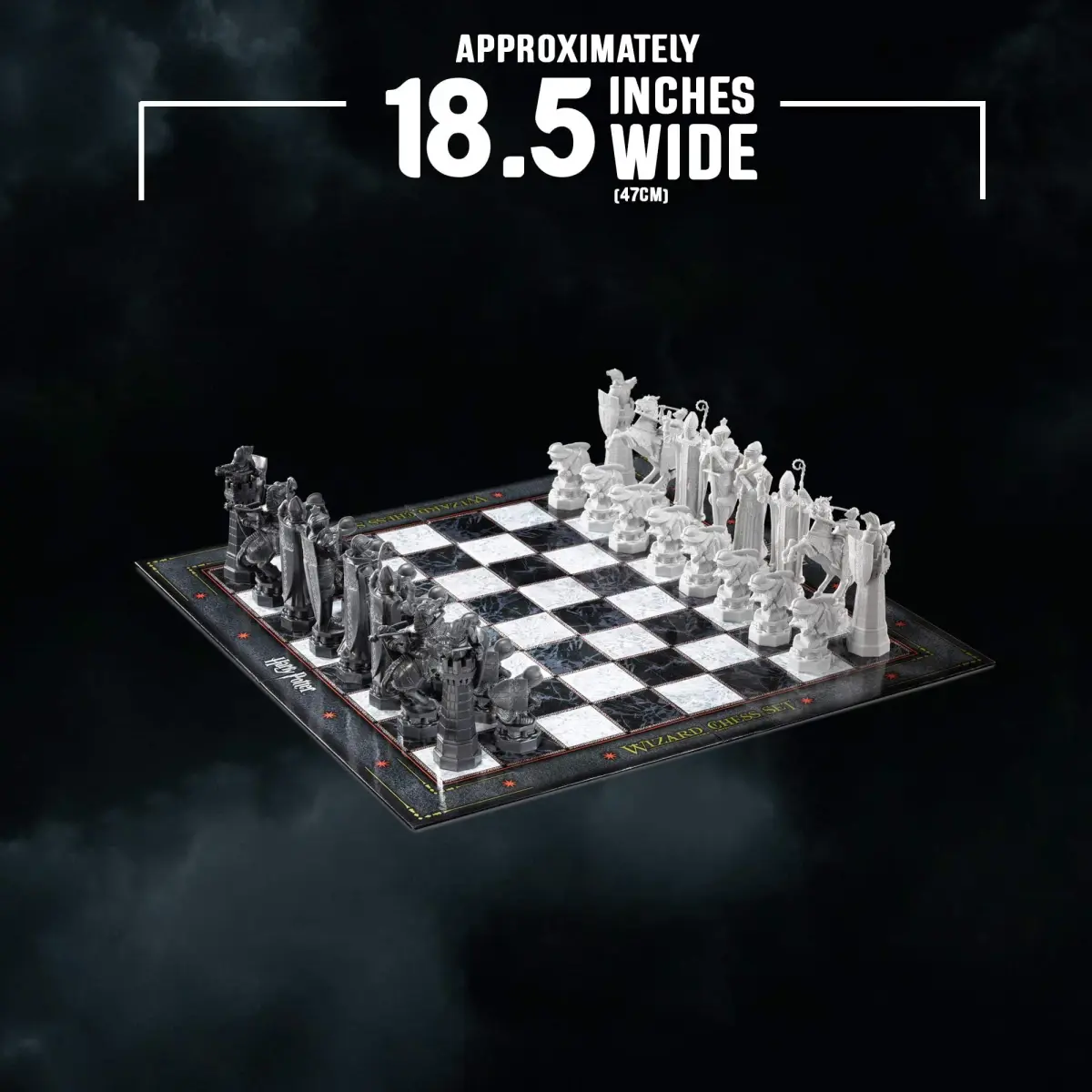 The Noble Collection Harry Potter Wizard Chess Set | 32 Pieces & Board | Ages 7+ - view 4