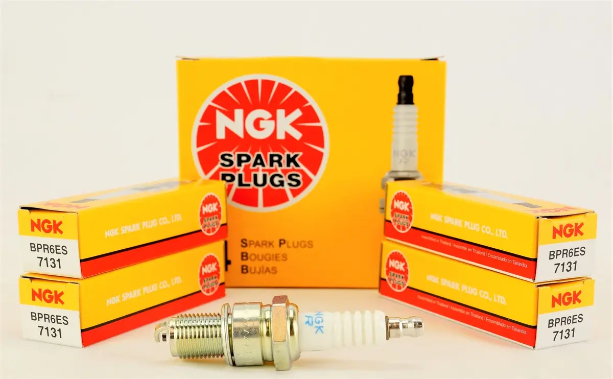 NGK BPR6ES Nickel Spark Plug 14mm | OE Quality, Long-Lasting Performance - main product image