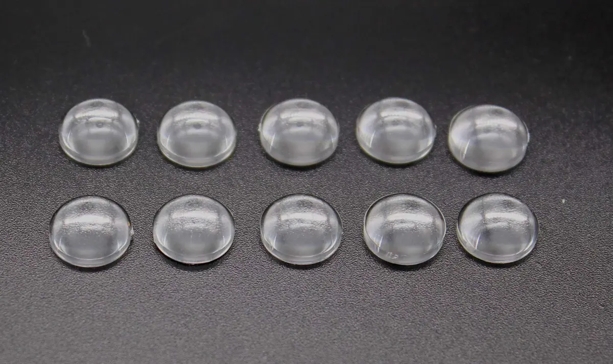 JIATONG 10pcs 10MM LED Optical Lens Smooth Convex Lens for 1W 3W | Adjustable Beam Angle - view 7