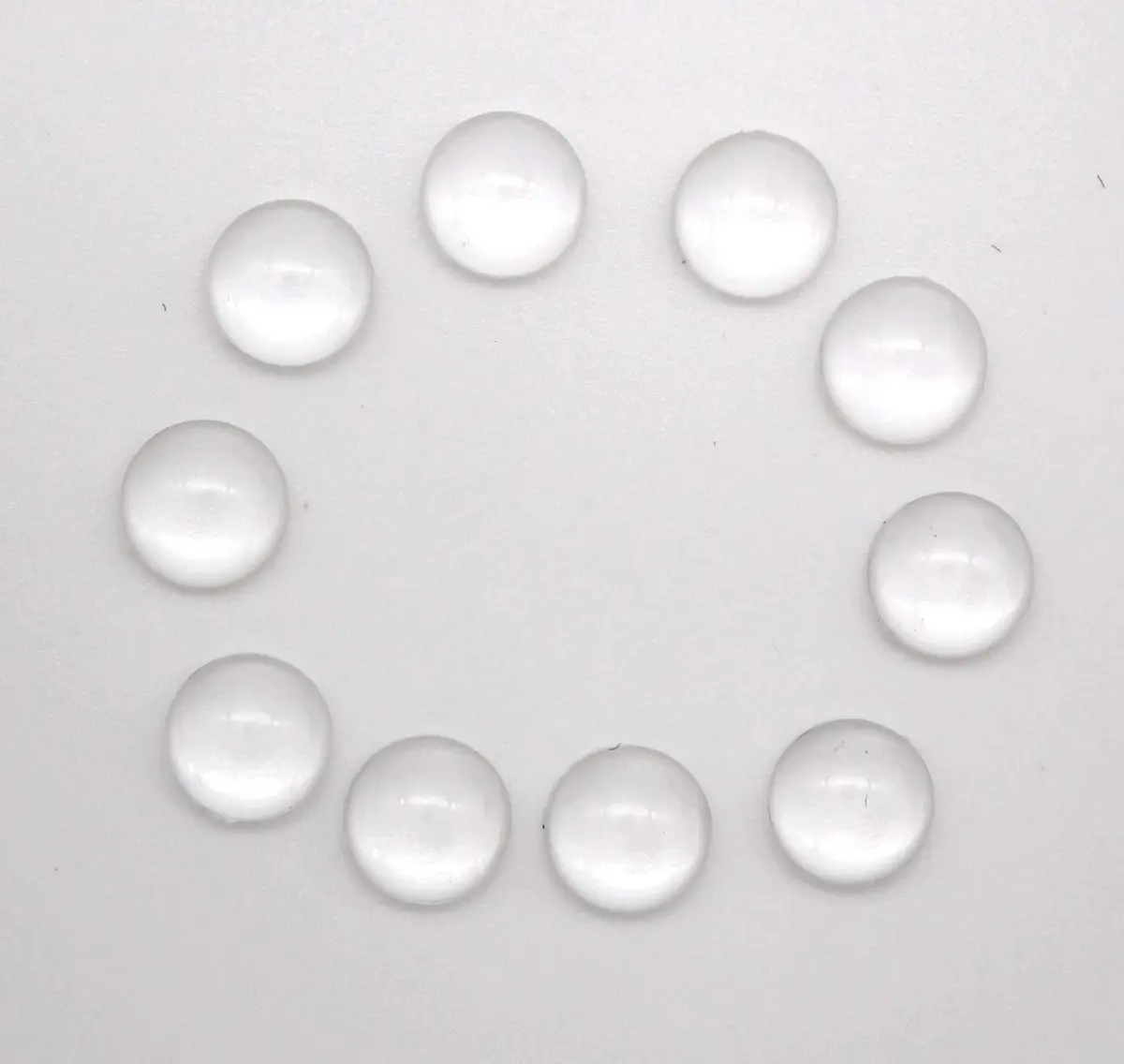 JIATONG 10pcs 10MM LED Optical Lens Smooth Convex Lens for 1W 3W | Adjustable Beam Angle - view 8