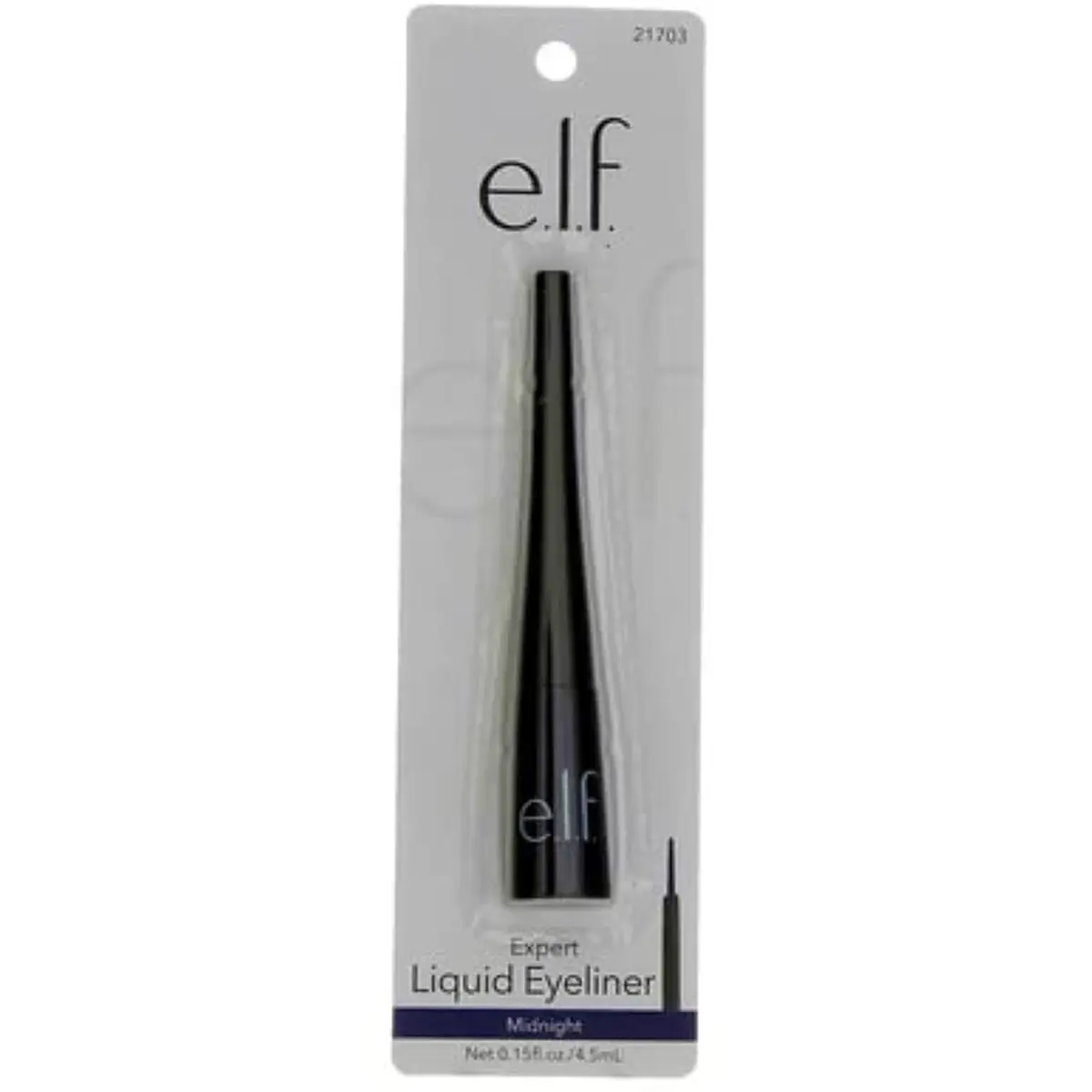e.l.f. Expert Liquid Eyeliner Midnight 0.15 Fl Oz (4.4ml) | Smudge-proof & Easy Glide - view 8