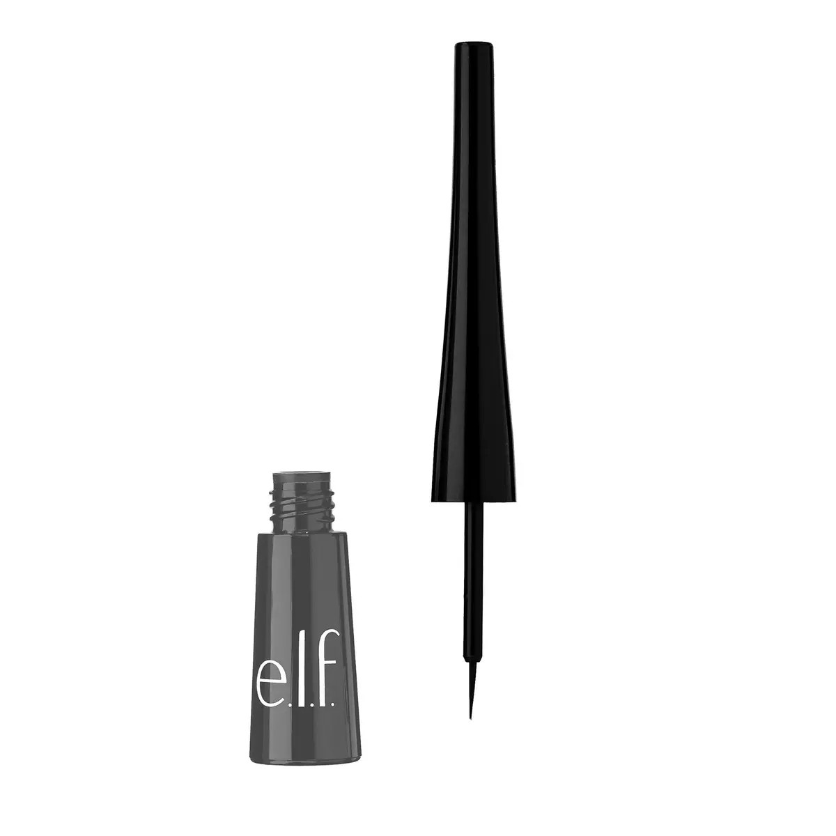 e.l.f. Liquid Eyeliner Charcoal 4.4ml (0.15 Fl Oz) | Smudge-proof & Long-Lasting - main product image