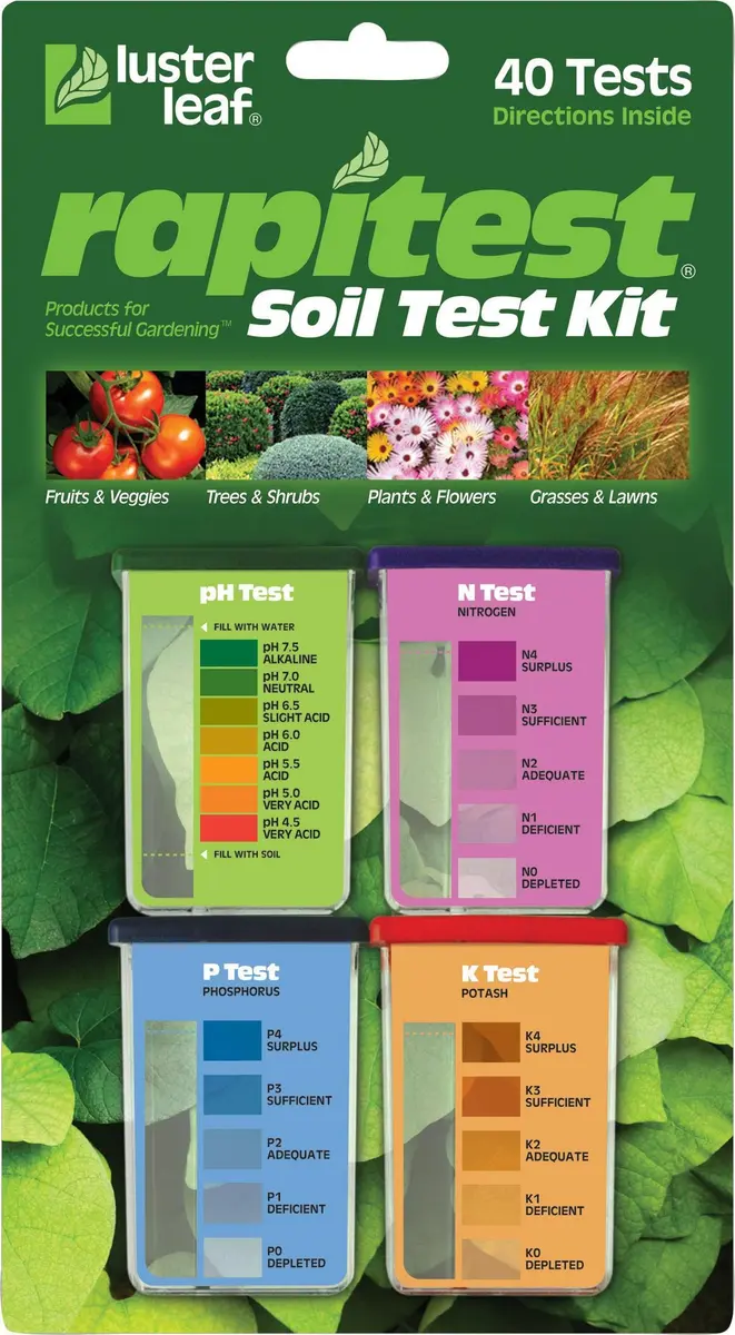 Luster Leaf Soil Test Kit 1601 | Supports Garden & Farming in India - main product image