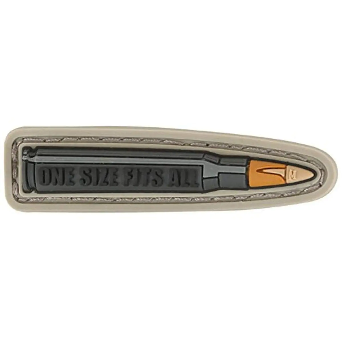 Maxpedition One Size Fits All 2.2" x 0.6" (Arid) | PVC Rubber Morale Patch for Gear Personalization - main product image