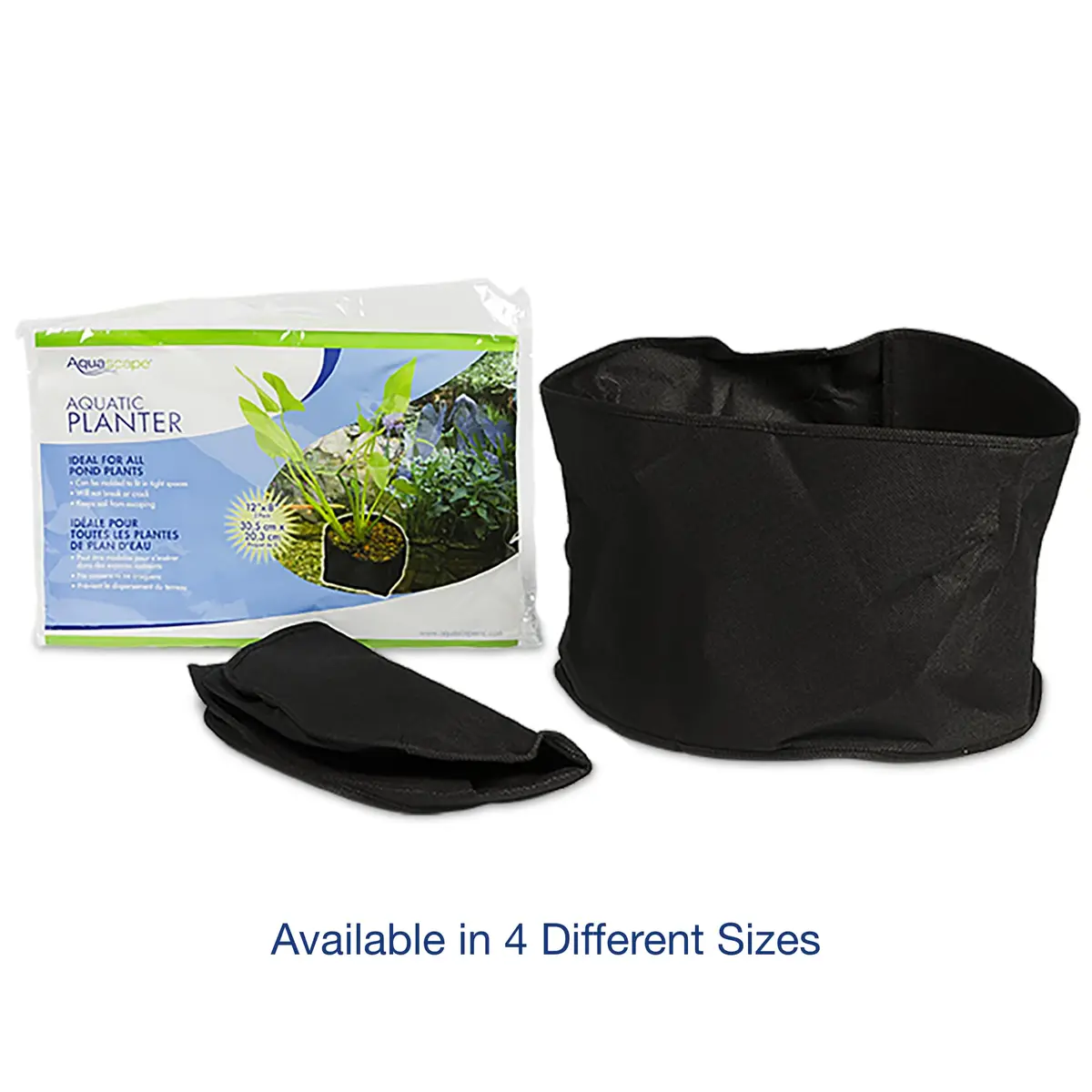 Aquascape Fabric Plant Pot 12" Round x 8" Deep | Water Garden & Pond Enhancement - view 2