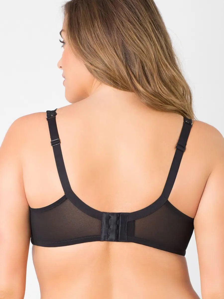 Curvy Couture Tulip Sexy Lace Plus Size Push Up Bra 34G | Supportive & Elegant - view 4