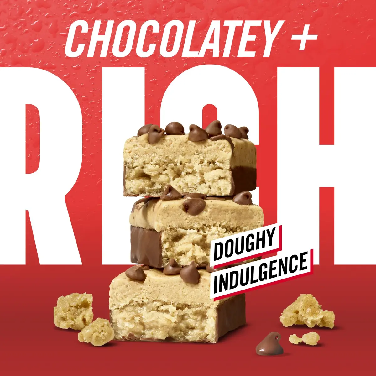 MET-Rx Big 100 Protein Bars, Chocolate Chip Cookie Dough | 30g Protein, High-Quality Snack for Muscle Support - view 3