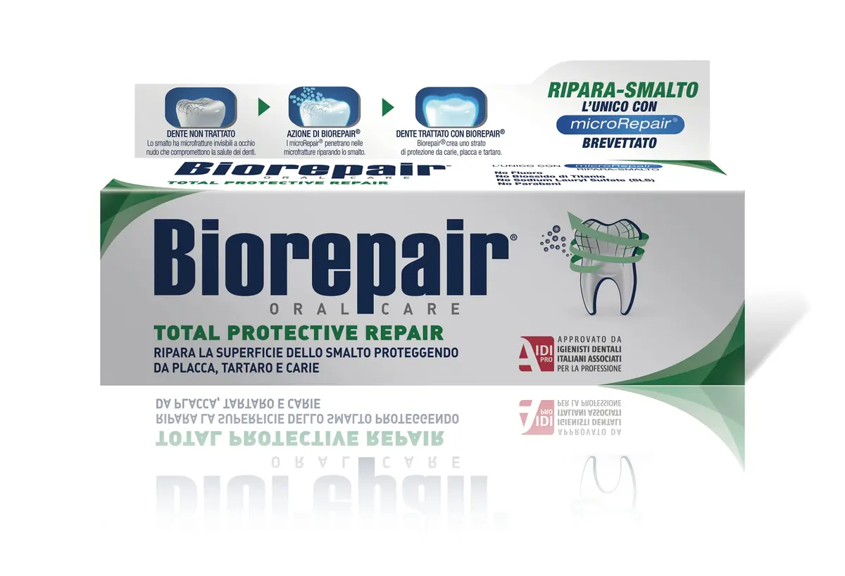 Biorepair Total Protective Repair Toothpaste 75ml (2.5 Fl Oz) | Enamel Repair & Cavity Protection - view 6
