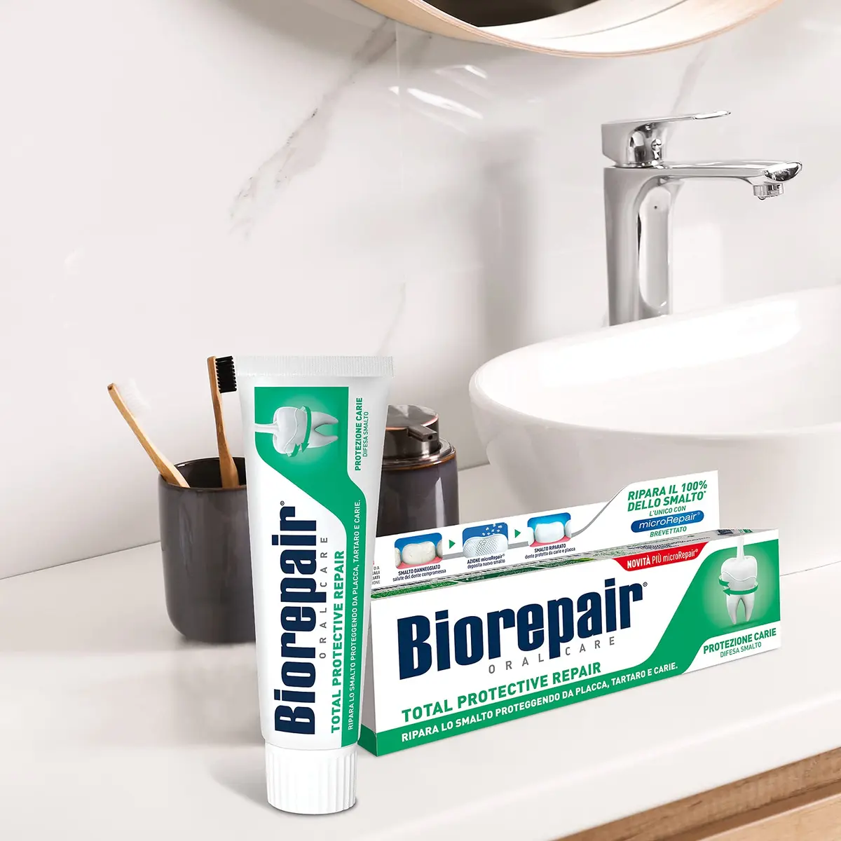 Biorepair Total Protective Repair Toothpaste 75ml (2.5 Fl Oz) | Enamel Repair & Cavity Protection - view 7