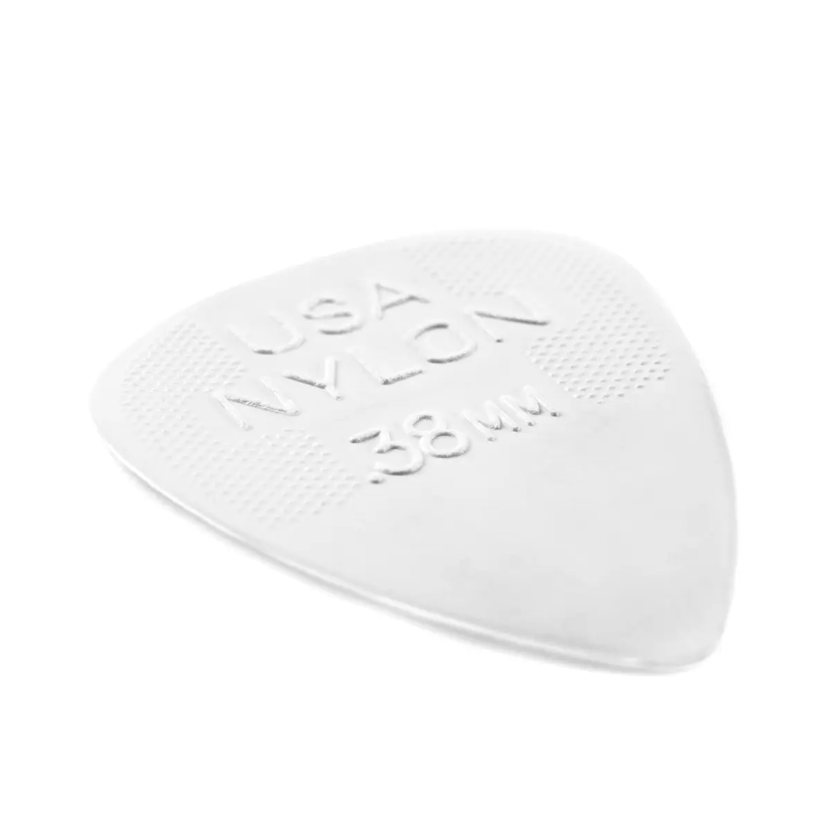 Jim Dunlop Nylon Standard Guitar Picks .38mm White 12-Pack | Classic Strumming & Rock Attack - view 2