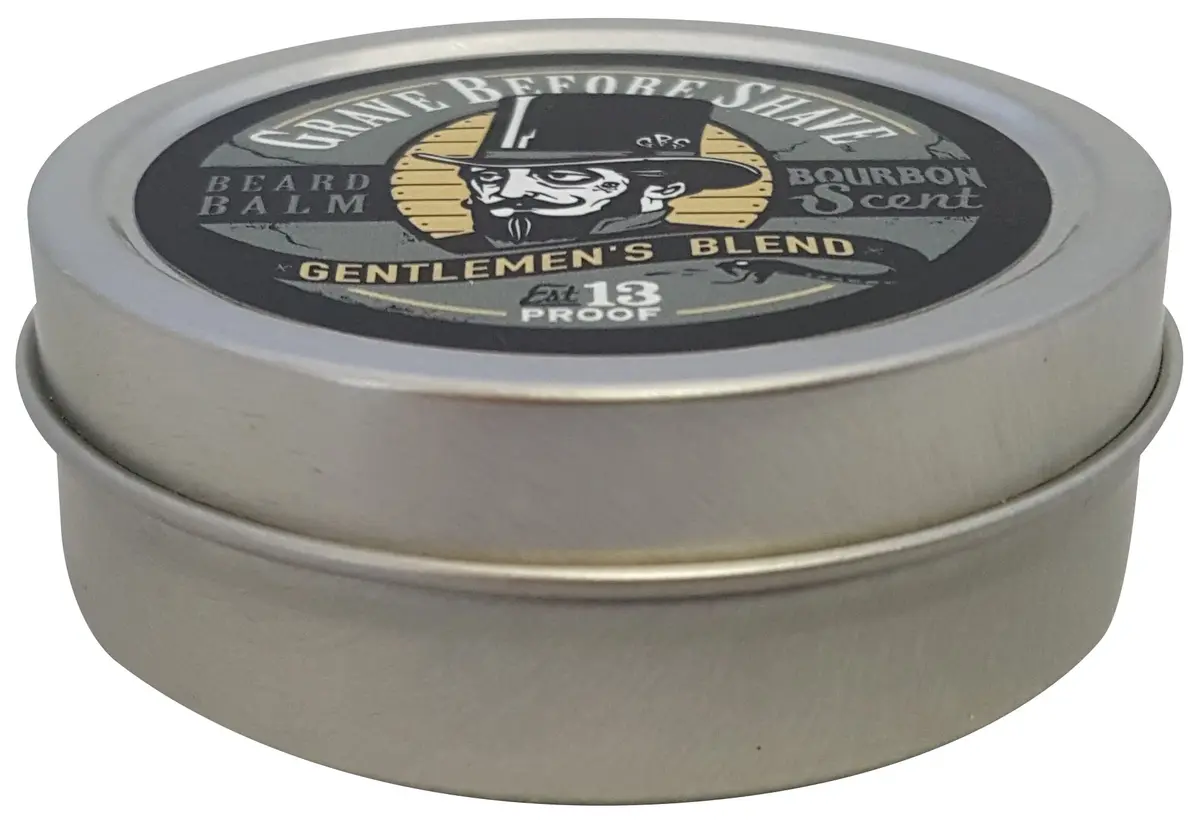 Grave Before Shave Gentlemen's Blend Beard Balm, 2 oz. | Bourbon & Sandalwood Scented, Deep Conditioning for Men - view 2