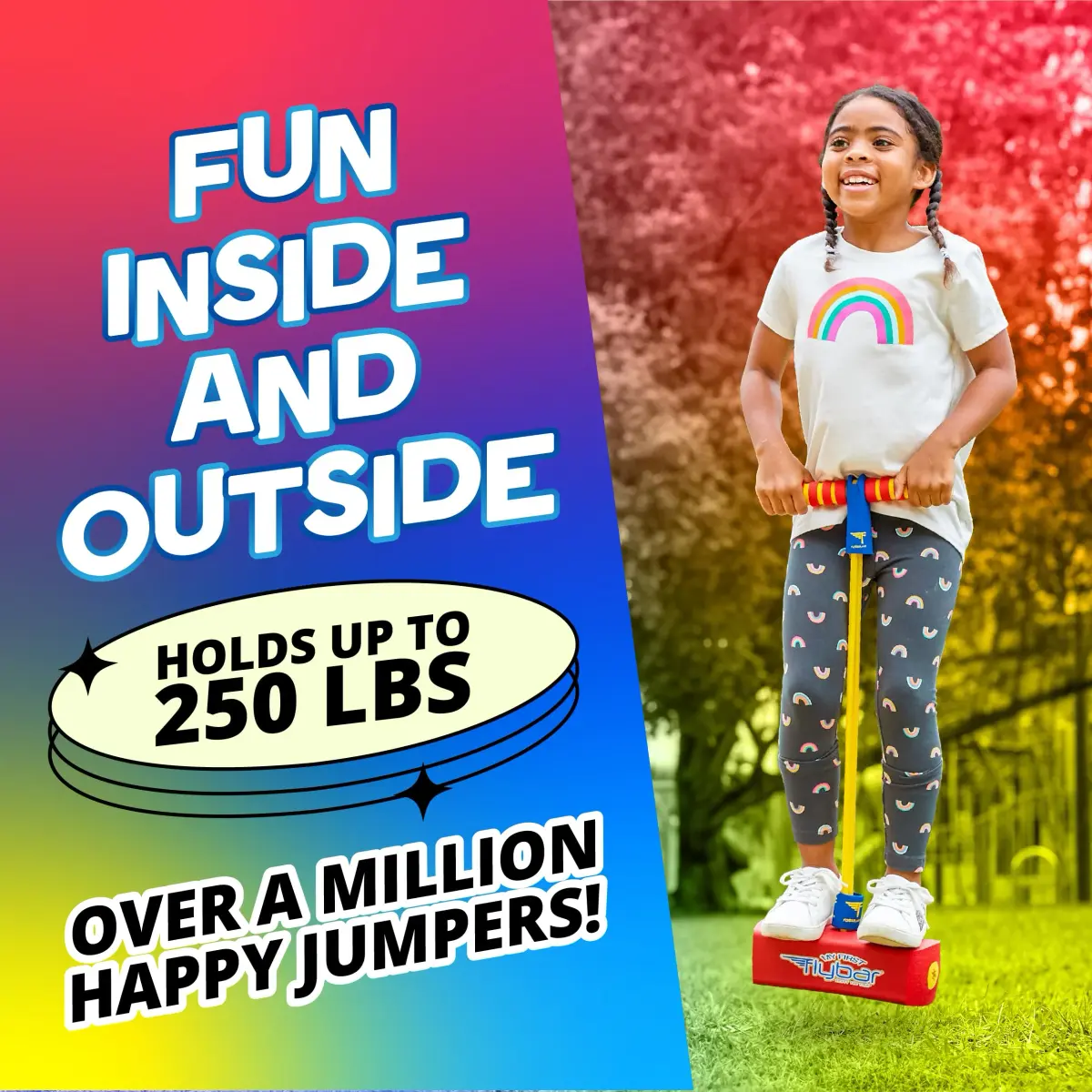 Flybar My First Foam Pogo Jumper for Kids | Ages 3+ Toddler Toy - view 5
