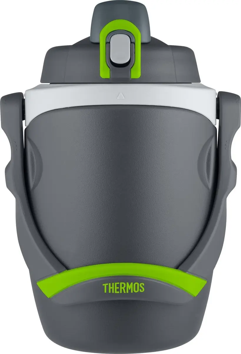Thermos 64 oz Hydration Bottle with Flip‑Up Spout, Foam Insulation, Carry Handle & Locking Lid | Half-Gallon Water Jug for Sports & Outdoors - main product image