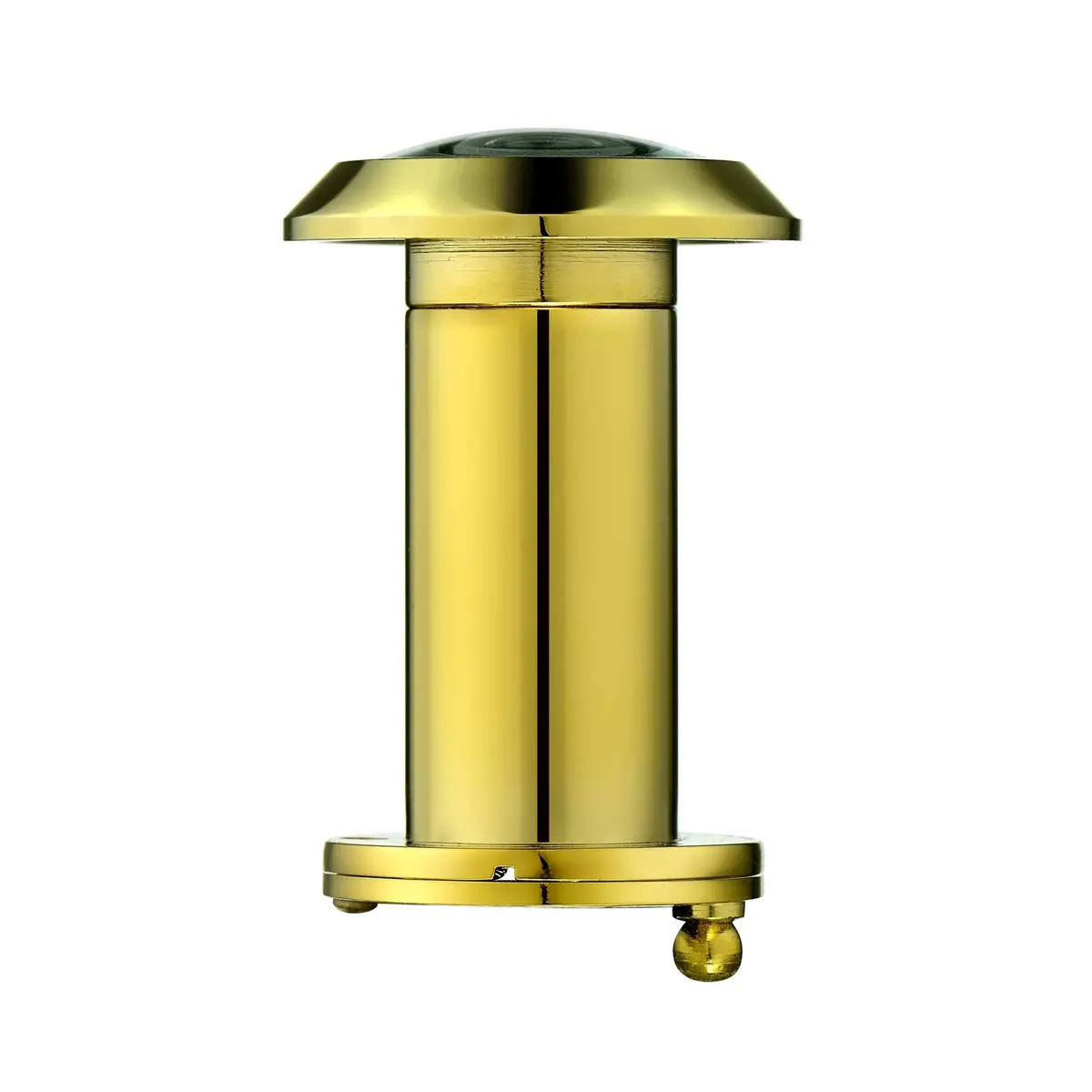TOGU TG2814YG-PVD Gold Solid Brass Door Viewer Peephole with Privacy Cover | 220-Degree View, UL Listed - view 6