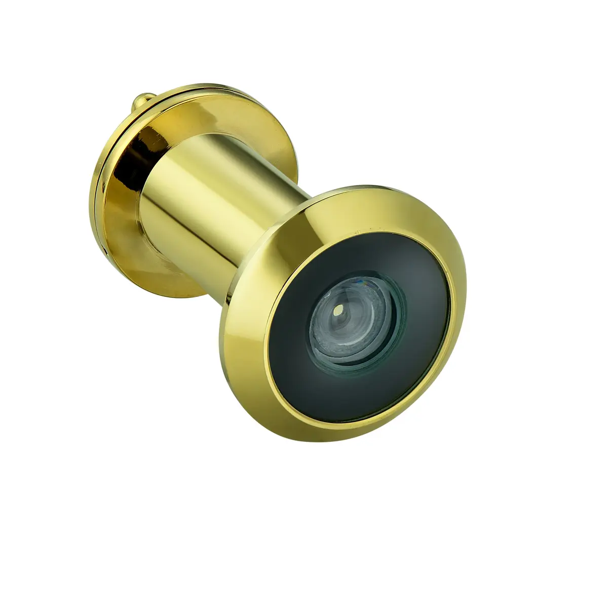 TOGU TG2814YG-PVD Gold Solid Brass Door Viewer Peephole with Privacy Cover | 220-Degree View, UL Listed - view 4