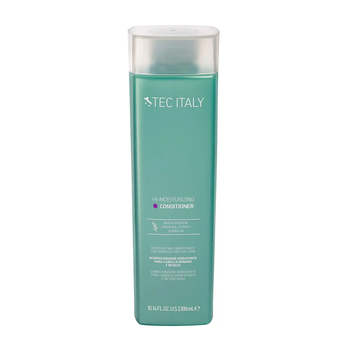 Tec Italy Hi-moisturizing Conditioner for Damaged and Dry Hair 10.1 Oz | Hydrates & Restores Moisture - main product image