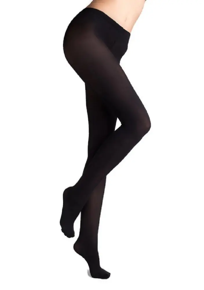 MARILYN Sheer Silky Tights 40 Denier | European Made, Dark Nude Fit (70-120 chars) - view 4