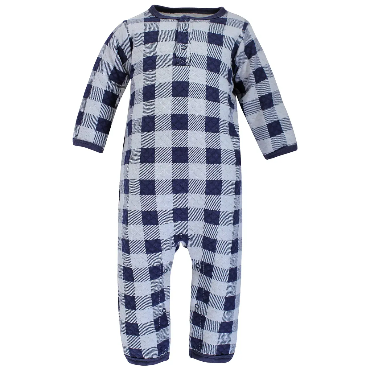 Hudson Baby Unisex Baby Premium Quilted Coveralls Construction 3-6 Months | Cozy All-Day Wear - view 4