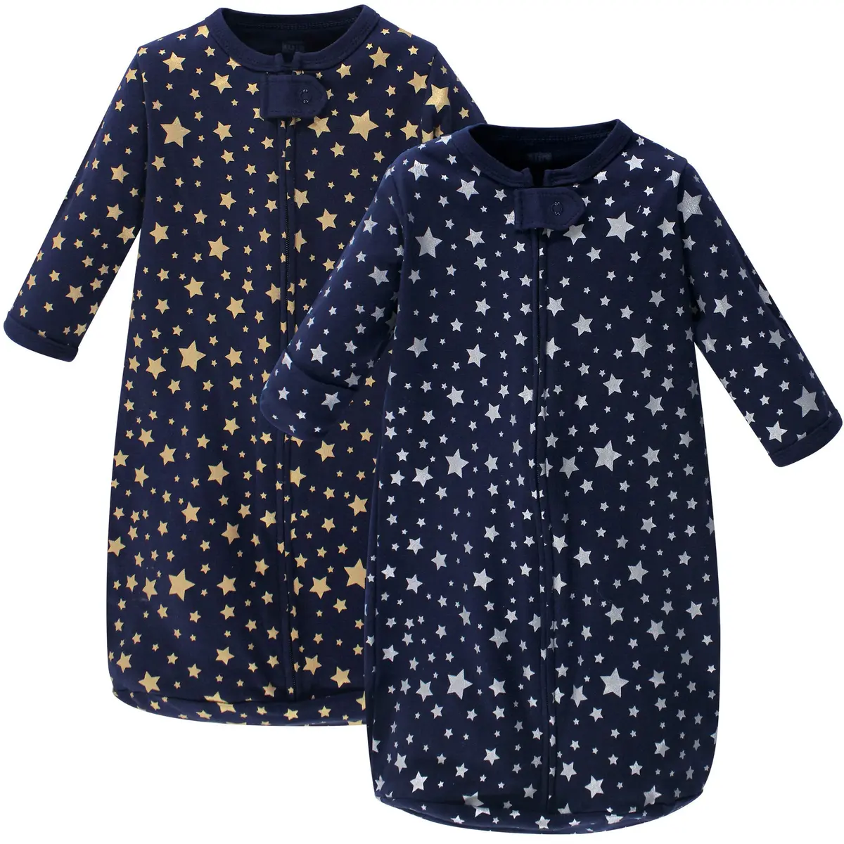 Hudson Baby Unisex Baby Cotton Long-Sleeve Wearable Sleeping Bag, 3-9 Months | Cozy, Safe Sleep Solution - main product image