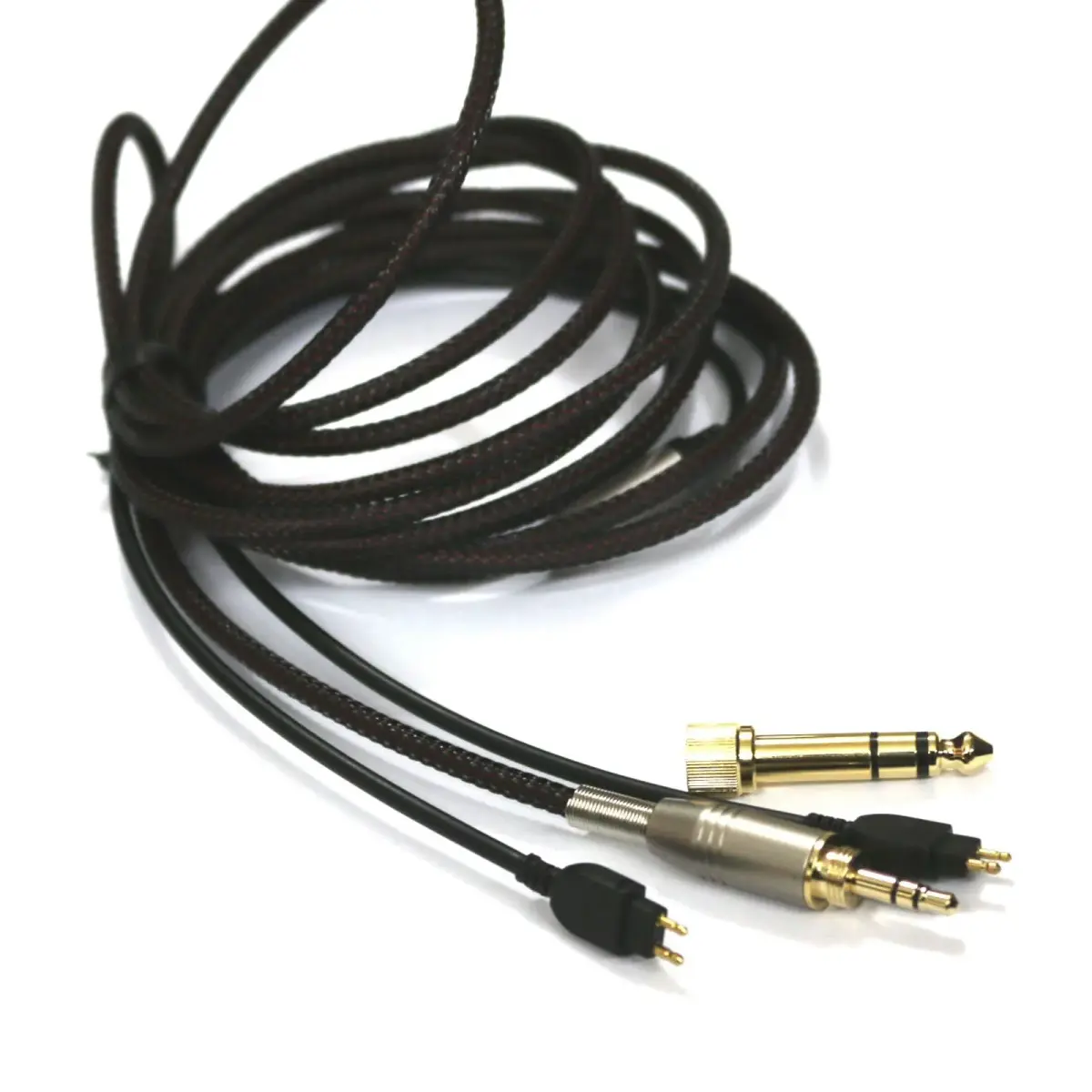 NewFantasia 1.5m (4.9ft) Audio Cable for Sennheiser HD650/HD600/HD580/HD660S/HD6XX | 3.5mm to 6.35mm Adapter - view 5
