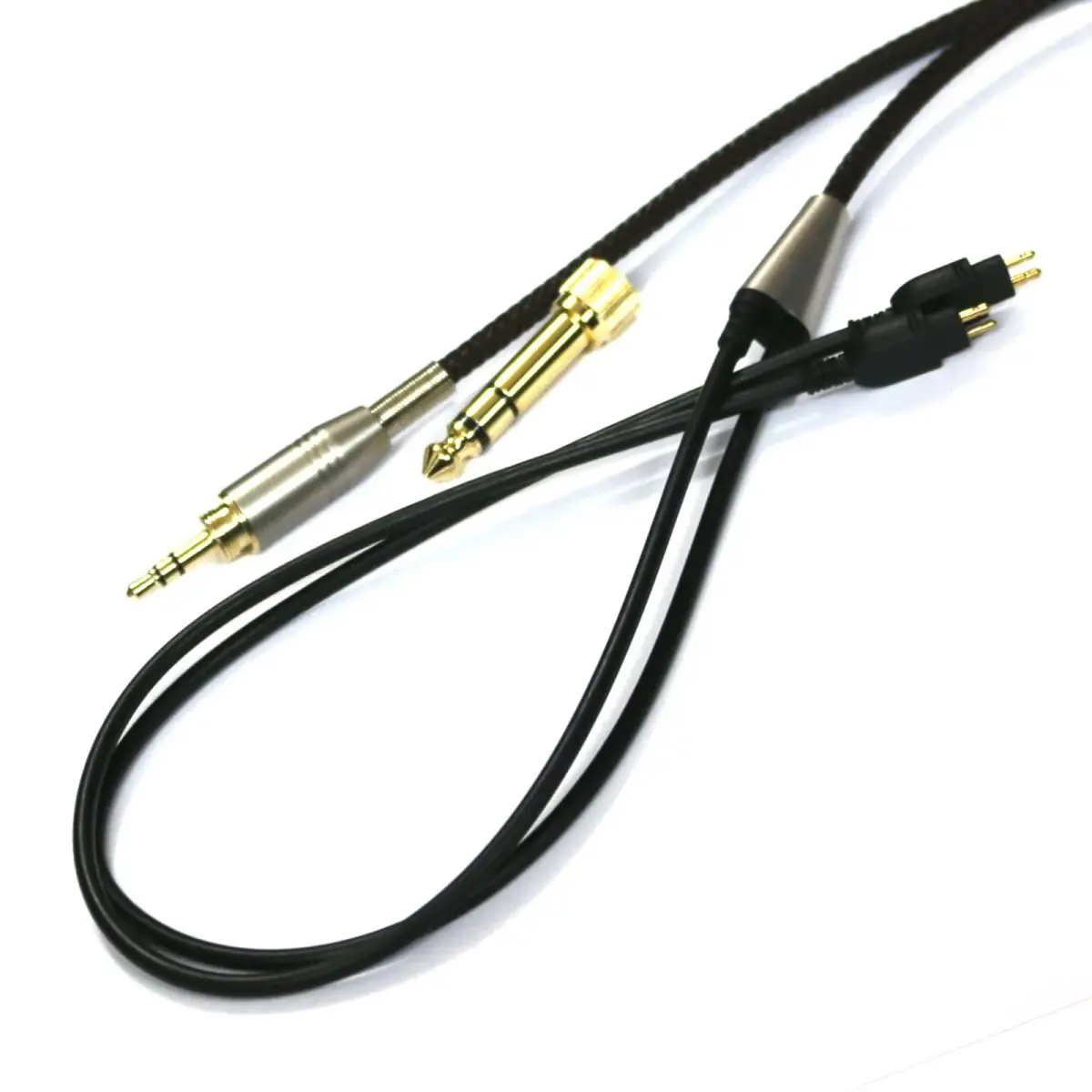 NewFantasia 1.5m (4.9ft) Audio Cable for Sennheiser HD650/HD600/HD580/HD660S/HD6XX | 3.5mm to 6.35mm Adapter - view 3