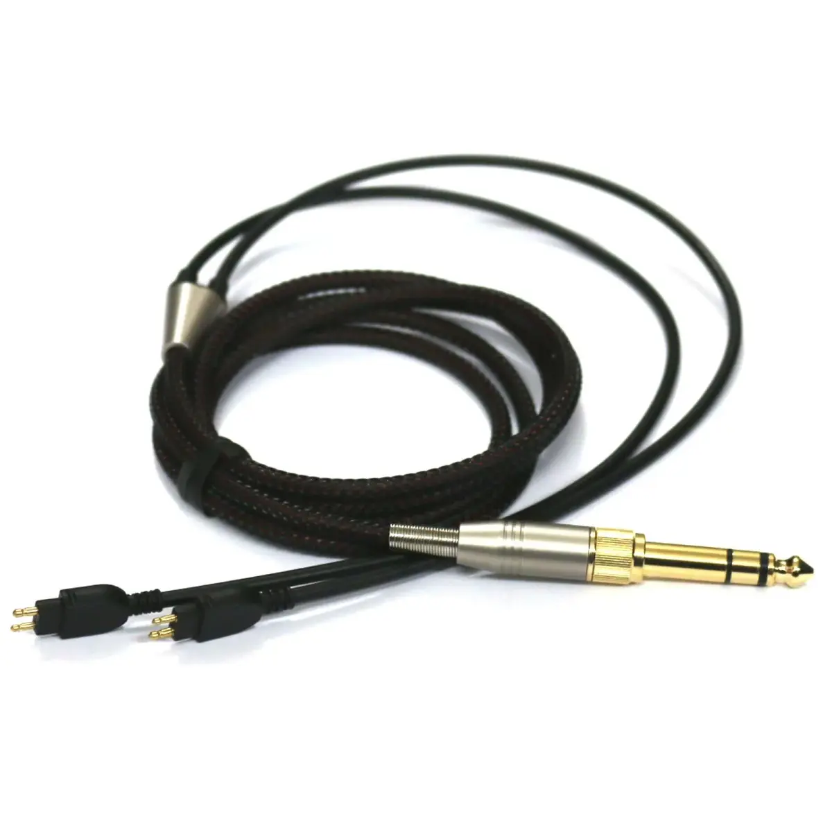 NewFantasia Replacement Audio Upgrade Cable for Sennheiser HD650, HD600, HD580, HD660S, Massdrop HD6XX Headphones | 2m (6.6ft) Braided OFC - view 5