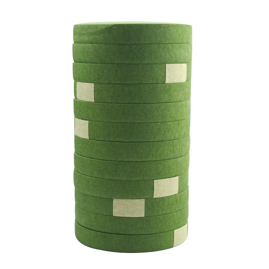 DECORA Floral Tape 1/2 inch x 30 yard | Dark Green, Self-Sealing for Floral Arranging - main product image